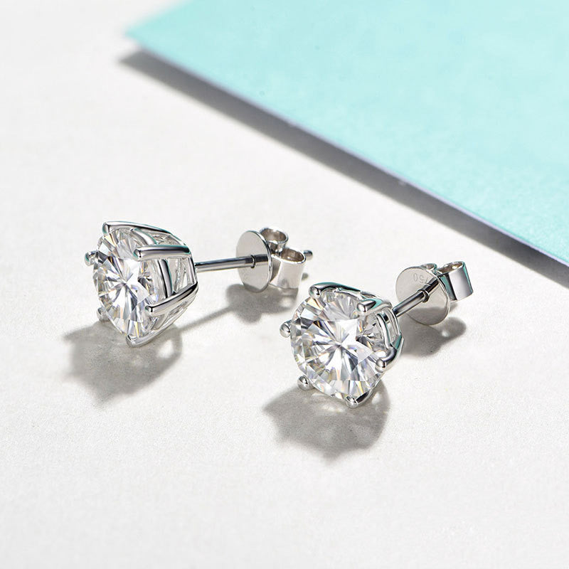 Boucles Simplicité Moissanite